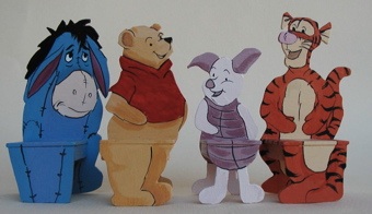 POOH BEAR AND FRIENDS